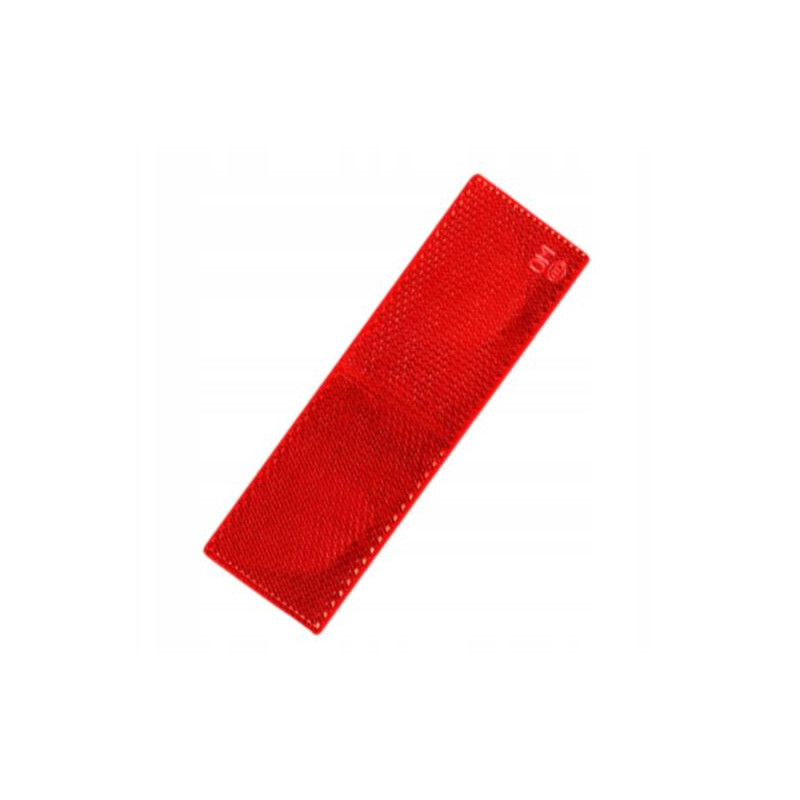 Naklejka odblaskowa czerwona 5x20 